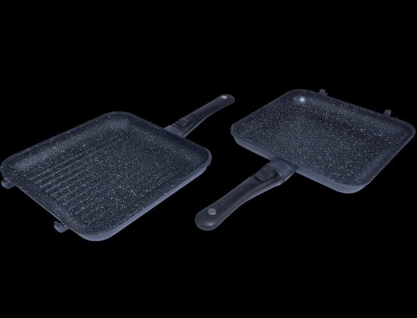 RidgeMonkey Connect Pan-Griddle XXL Edición Granito de RidgeMonkey