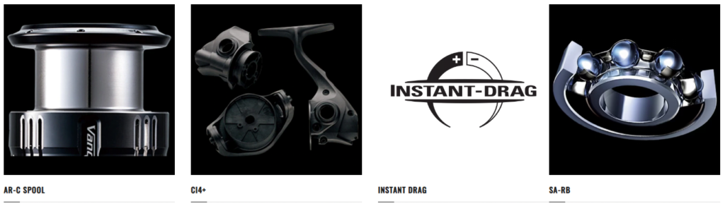 Carrete Shimano Ultegra 14000 Xse 3 Tecnologías Presentes En El Carrete Shimano Ultegra 14000 Xse Y Shimano Ultegra 14000 Xte