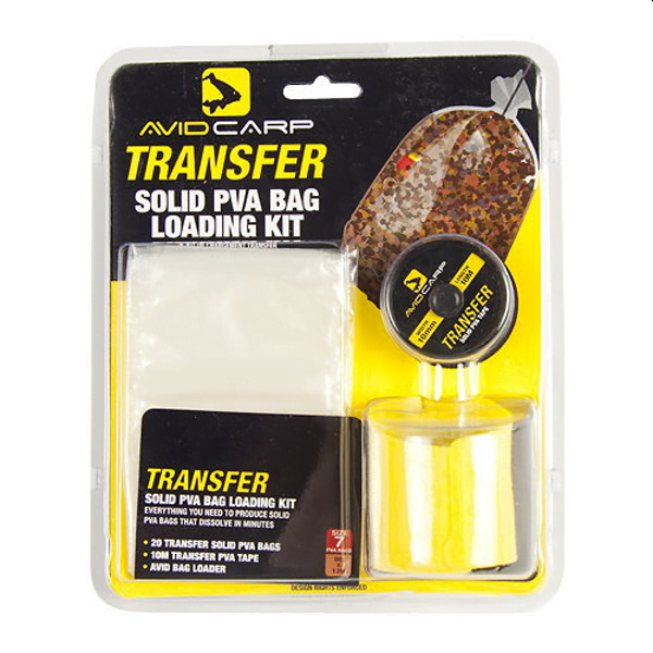 AVID-TRANSFER-7 AVID CARP TRANSFER SOLID PVA BAG LOADING KIT