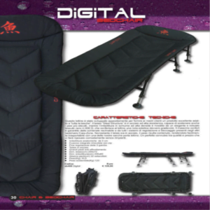 Carp Zone Bedchair Digital Black Edition