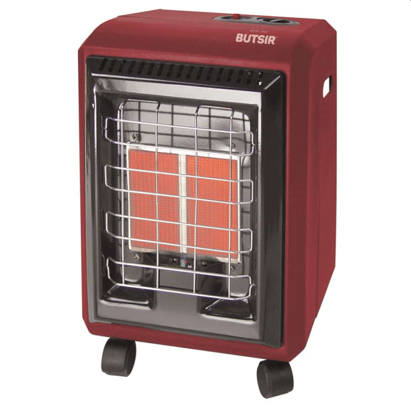 BUTSIR-GRANATE Butsir Estufa Cerámica De Infrarrojos Modelo Hogar