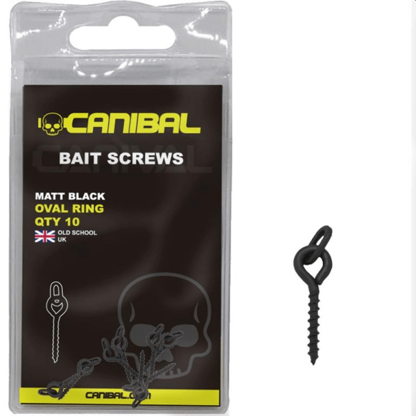 CANIBAL-BAIT-SCREWS Canibal Bait Screws Oval Ring 10uni