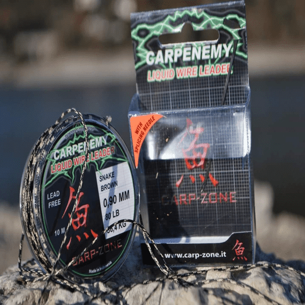 CARP-ZONE-LIQUID-WIRE-LEADER-CORE Carp Zone Lead Core Sin Plomo 80lb 10mt