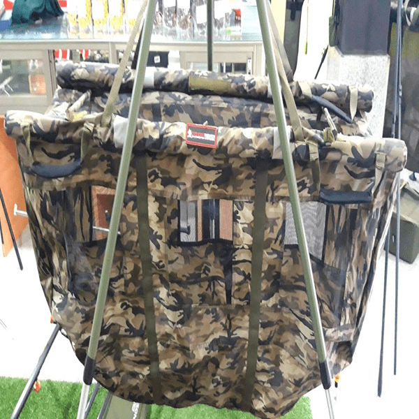 CARP-ZONE-SACO-RETENCION-FLOTANTE-CAMOU Carp Zone Saco De Pesaje y Retención Flotante Camou