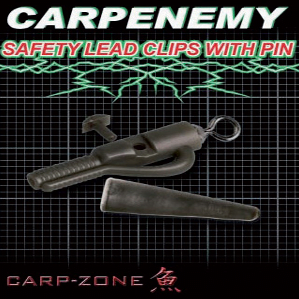 Carp Zone Safety Lead Clip With Pin
