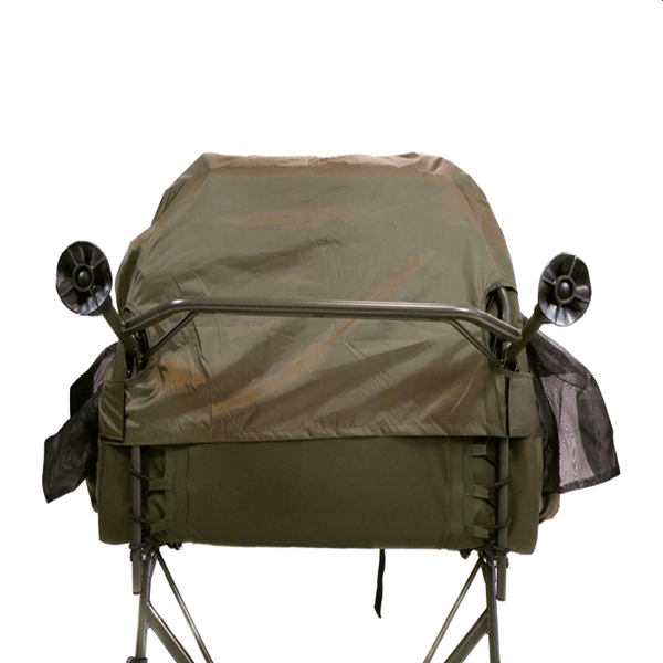 CARPSPIRIT-BLAX-3-SEASON-2-1 Saco de dormir para carpfishing de 3 estaciones sobre una bedchair