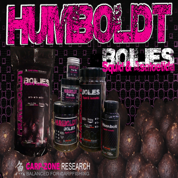 CARPZONE-BOILIE-HUMBOLDT Carp Zone Boilie Humboldt 15mm 1kg
