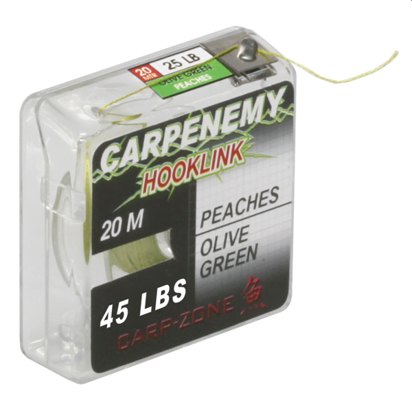 CARPZONE-PEACH Carp Zone Peaches 35lb Olive Green 20mt