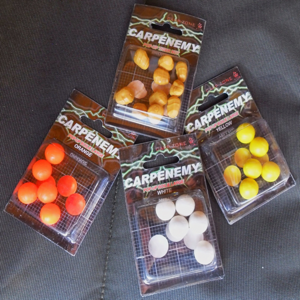 CARPZONE-PLASTIC-BOILIES Carp Zone Pop-up Boilie Large Orange 5uni