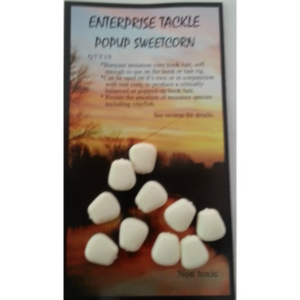 Enterprise Tackle Imitación Maíz Pop-up Blanco