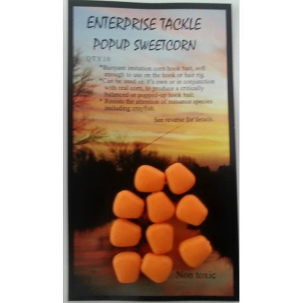ENTERPRISE-MAIZ-NARANJA Enterprise Tackle Imitación Maíz Pop-up Naranja