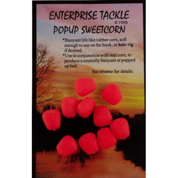 Enterprise Tackle Imitación Maíz Rojo Fluro