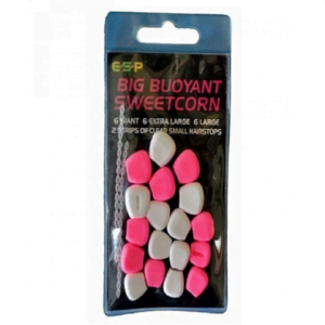 ESP Maíz Artificial Flotante Rosa-Blanco 18uni