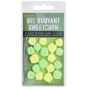 ESP Maiz Artificial Flotante Verde-Amarillo 18uni