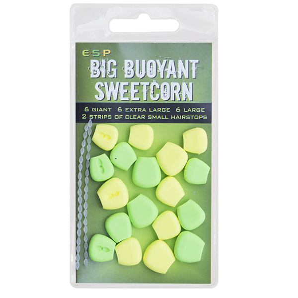ESP Maiz Artificial Flotante Verde-Amarillo 18uni