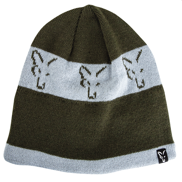 FOX-COLLECTION-BEANIE-GREEN-SILVER-1 FOX-COLLECTION-BEANIE-GREEN-SILVER-1