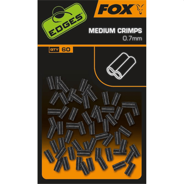 FOX-CRIMPS Fox Edges Small Crimps 0.60mm 60uni