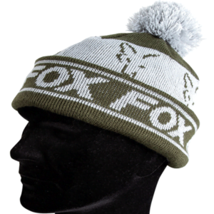 FOX COLLECTION FLEECE LINED BOBBLE GREEN-SILVER