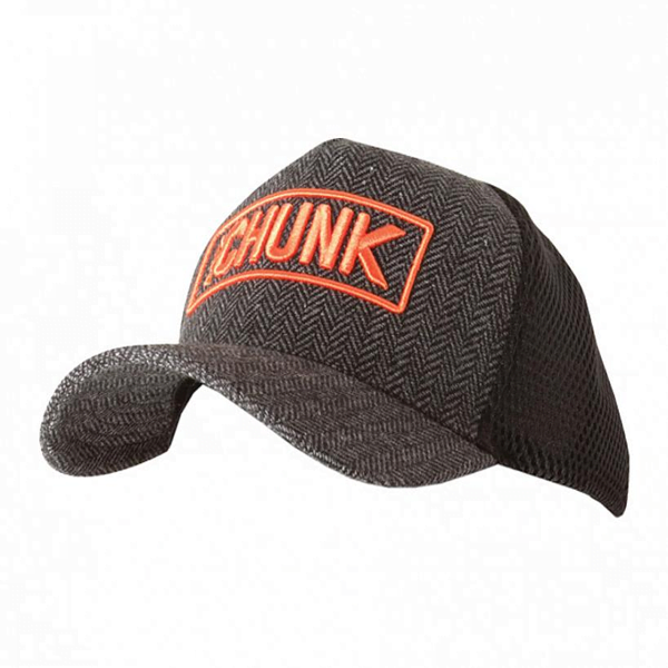 Fox Chunk Twill Trucker Cap Black/Grey