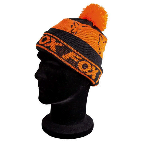 FOX-GORRO-BLACK-ORANGE FOX-GORRO-BLACK-ORANGE