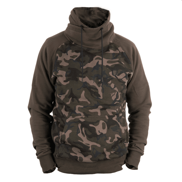 FOX HIGH NECK PULLOVER KHAKI/CAMO Fox High Neck Pullover Khaki/Camo