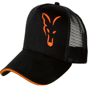 FOX TRUCKER CAP BLACK/ORANGE
