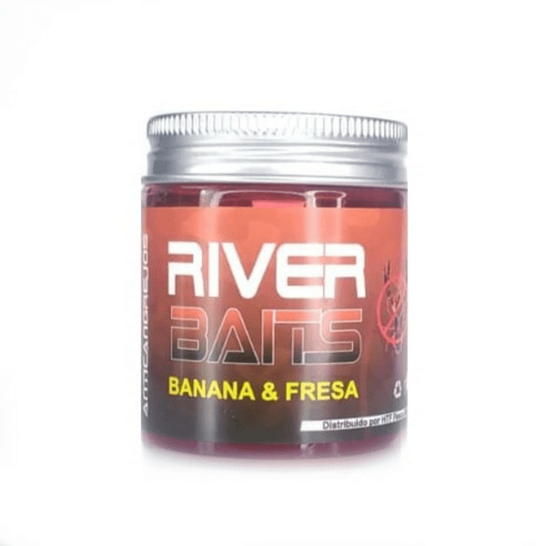 HTF River Baits Imitación Pellets Banana-Fresa 20mm