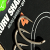 Korda-Kurv-Shan-Xx-No4 Korda Anzuelo Kurv Shank Xx Montado En El Pelo