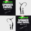 Korda-Spinner-Ring-Swivel-2 Korda Spinner Swivel Size 11 Emerillon Para Ronnie Rig