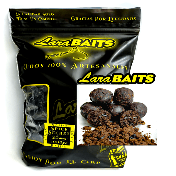 LARA-BOILIES-SPICE-SECRET-1 Lara Baits Boilies Spice Secret 20mm 1kg