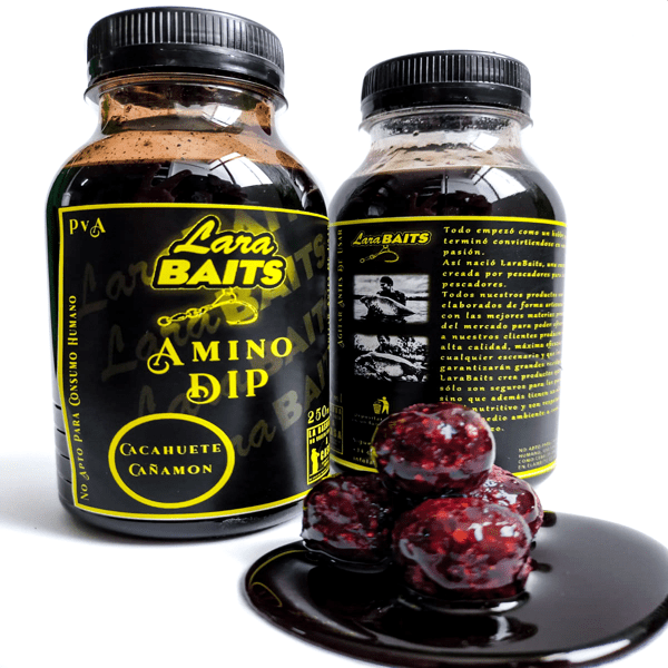 LARA-DIP-CACAHUETE-CANAMON-1 Lara Baits Amino Dip Cacahuete-Cañamón 250ml