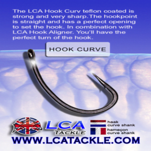 LCA Tackle Hook Curve Shank