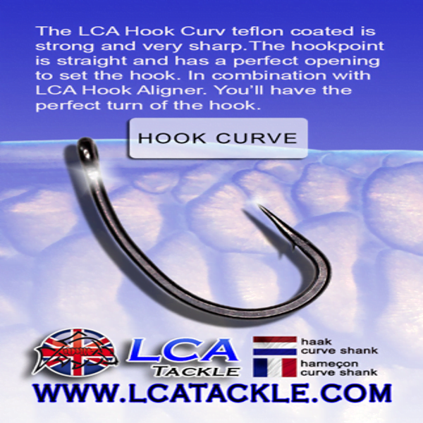 LCA-ANZUELO-HCS LCA Tackle Hook Curve Shank