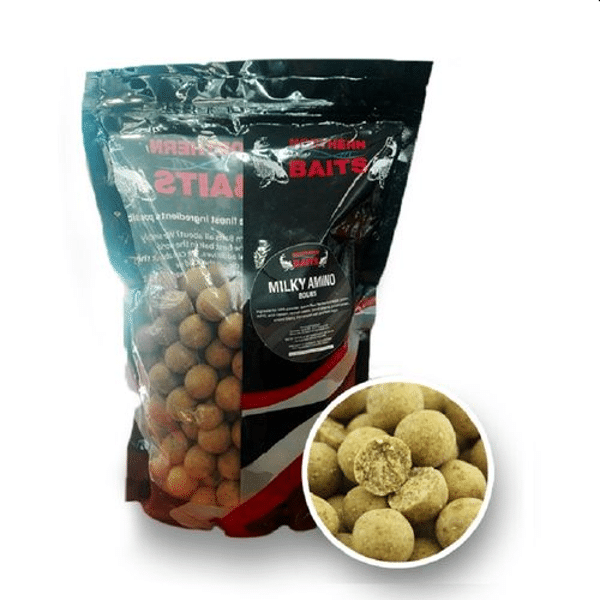 NORTHERN-BAITS-BOLIES-MILKY-AMINO Northern Baits Milky Amino Boilies