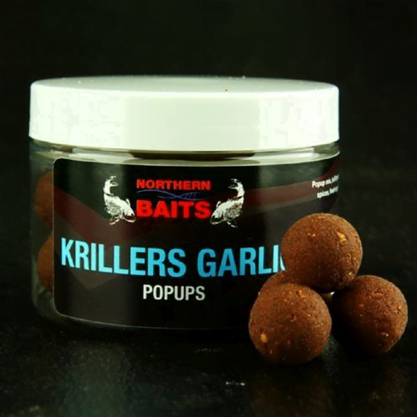 NORTHERN-BAITS-POP-UP-KRILLERS-GARLIC-15MM Northern Baits Krillers Garlic Pop Ups