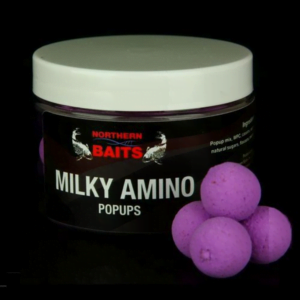Northern Baits Boilies Milky Amino Pop ups Purpura