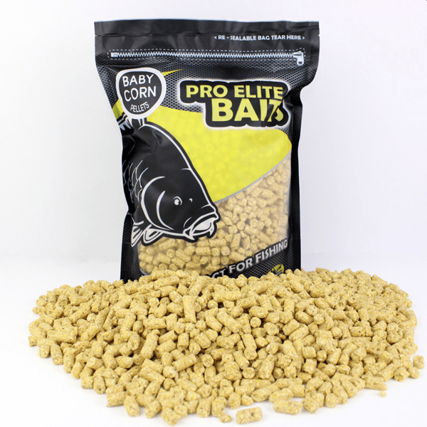Pro Elite Baits Classic Baby Corn Pellets 8mm 1,800gr