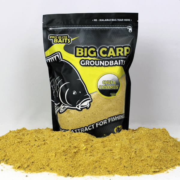 Pro Elite Baits Classic Big Carp Groundbaits Chufa-Cañamón 1800gr