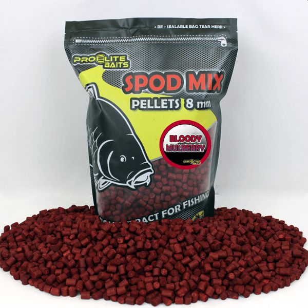 Pro Elite Baits Spod Mix 8mm Bloody Mulberry 1.800gr