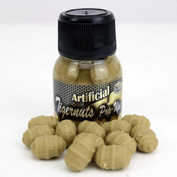 Pro Elite Baits Tuna Spirulina Gold Artificial Tigernuts Pop-ups 30ml