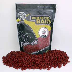 Pro Elite Baits Classic Spod Mix Pellets Robin Red 8mm 1,800gr
