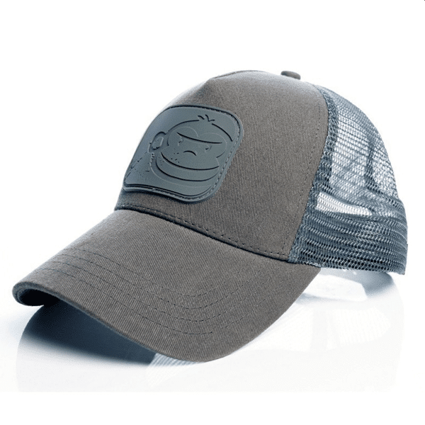 RidgeMonkey APEarel Dropback Pastel Trucker Cap Grey