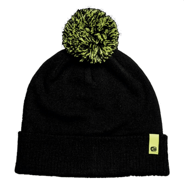 RidgeMonkey APEarel Dropback Bobble Hat Black/Green