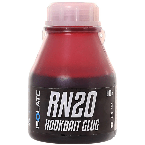 SHIMANO-ISOLATE-RN20-DIP Shimano Isolate RN20 Hookbait Glug 200ml Dip