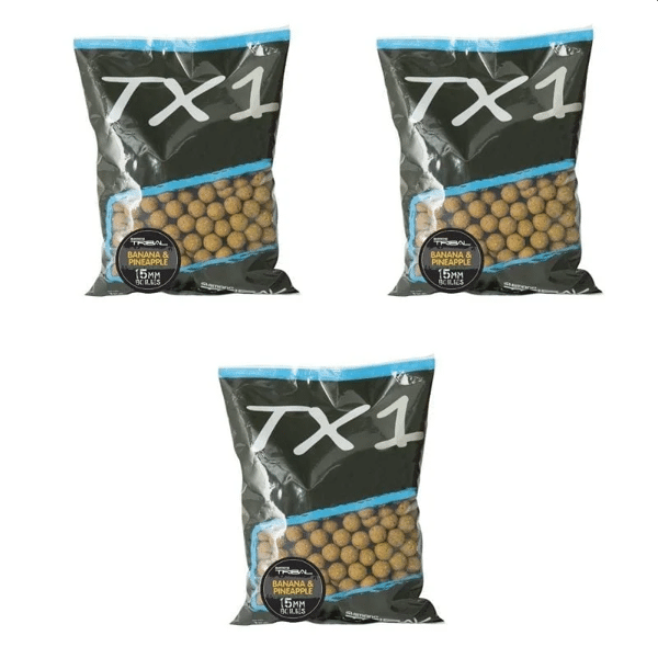 SHIMANO-PACK-1 Shimano Bait TX1 Boillie Banana-Pineaple 20mm 1kg