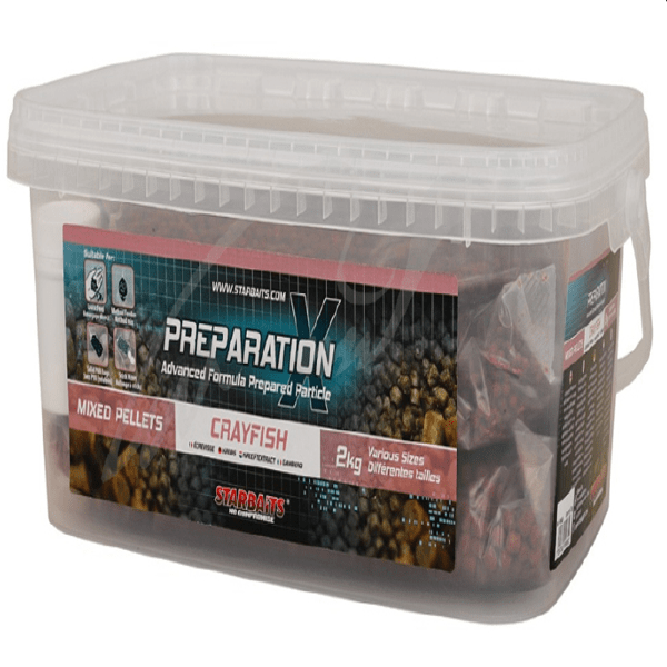STARBAITS-PELLET-MIX-CRAYFISH-2KG Starbaits Pellets Preparation X Crayfish 2kg