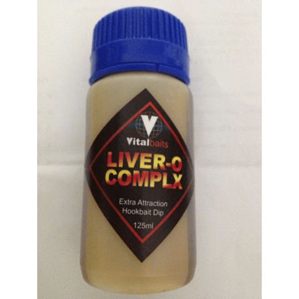Vital Baits Liver-O Complx Bait Dip 125ml