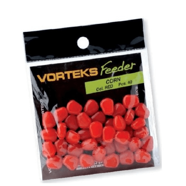 VORTEKS-CORN-ROJO VORTEKS FEEDER CORN ROJO 40PCS