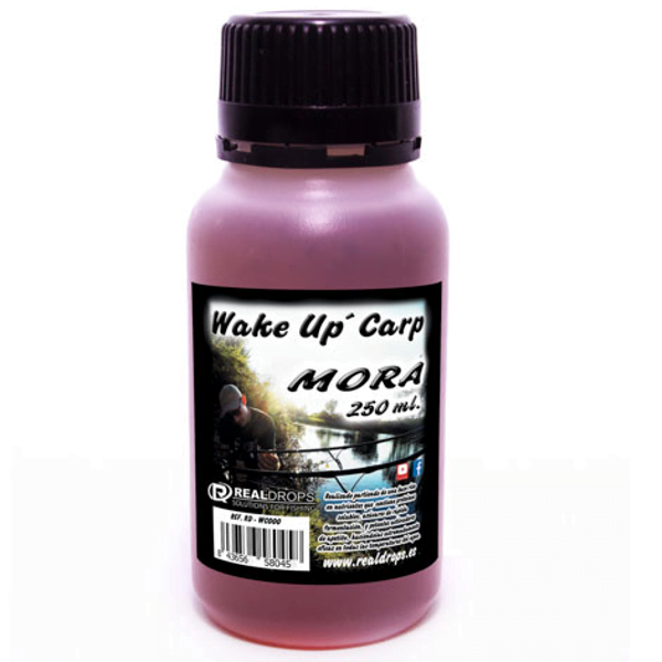 WAKE-REAL-MORA Wake Up Carp Real Drops Mora 250ml