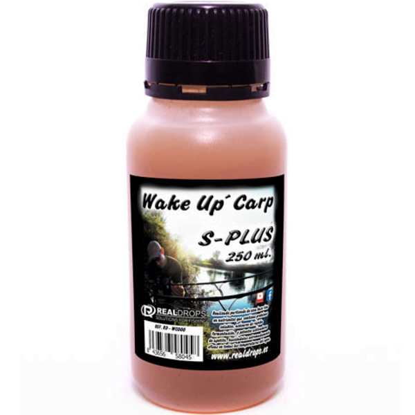 WAKE-REAL-S-PLUS Wake Up Carp Real Drops S-Plus 250ml